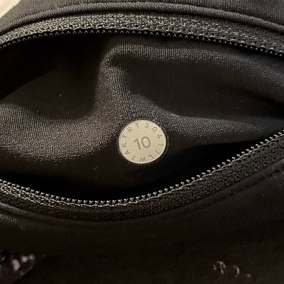 Lululemon Speed Up Running Athletic Shorts Crystalline Multi Black Size 10 - Picture 11 of 16